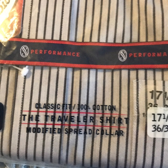 Man’s Stafford performance long sleeve shirt. - Picture 6 of 8